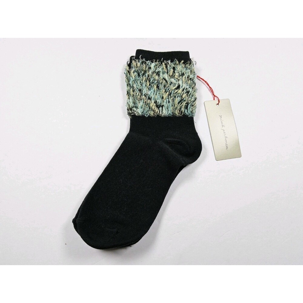 Mina Perhonen Women's Fuzzy Crew Socks One Size